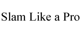 SLAM LIKE A PRO trademark
