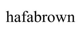 HAFABROWN trademark