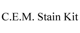 C.E.M. STAIN KIT trademark