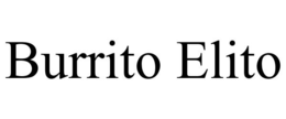 BURRITO ELITO trademark
