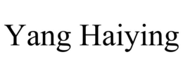 YANG HAIYING trademark