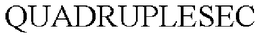 QUADRUPLESEC trademark