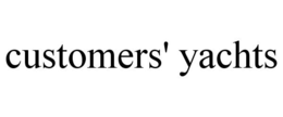 CUSTOMERS' YACHTS trademark