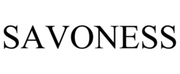 SAVONESS trademark