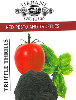 TRUFFLE THRILLS RED PESTO AND TRUFFLES URBANI TRUFFLES trademark