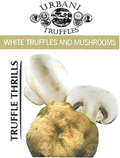 TRUFFLE THRILLS WHITE TRUFFLES AND MUSHROOMS URBANI TRUFFLES trademark