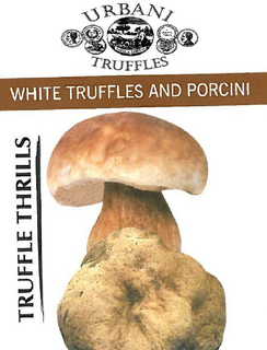 TRUFFLE THRILLS WHITE TRUFFLES AND PORCINI URBANI TRUFFLES trademark