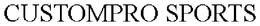 CUSTOMPRO SPORTS trademark