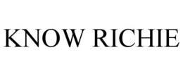 KNOW RICHIE trademark