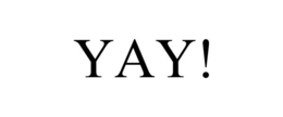 YAY! trademark