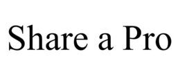 SHARE A PRO trademark