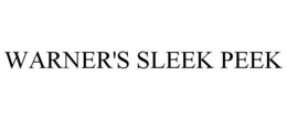 WARNER'S SLEEK PEEK trademark