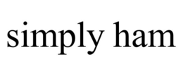 SIMPLY HAM trademark