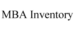 MBA INVENTORY trademark