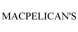 MACPELICAN'S trademark
