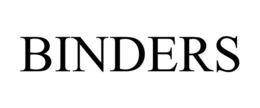 BINDERS trademark