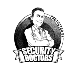 PROTECTED BY SECURITY DOCTORS trademark