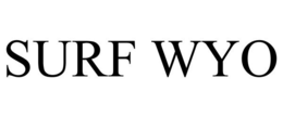 SURF WYO trademark