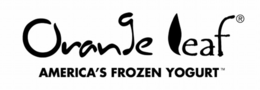 ORANGE LEAF AMERICA'S FROZEN YOGURT trademark