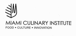 M MIAMI CULINARY INSTITUTE FOOD · CULTURE · INNOVATION trademark