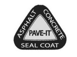PAVE-IT ASPHALT CONCRETE SEAL COAT trademark
