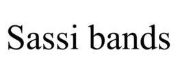 SASSI BANDS trademark