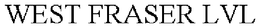 WEST FRASER LVL trademark