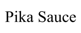 PIKA SAUCE trademark