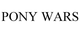 PONY WARS trademark