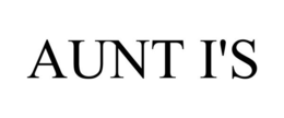 AUNT I'S trademark