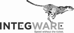 INTEGWARE SPEED WITHOUT THE TICKET. trademark