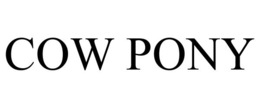 COW PONY trademark