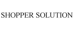 SHOPPER SOLUTION trademark