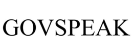 GOVSPEAK trademark