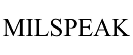 MILSPEAK trademark