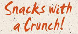 SNACKS WITH A CRUNCH! trademark
