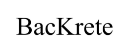BACKRETE trademark