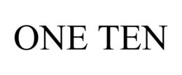 ONE TEN trademark