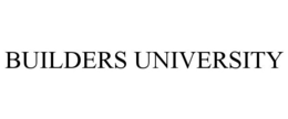BUILDERS UNIVERSITY trademark