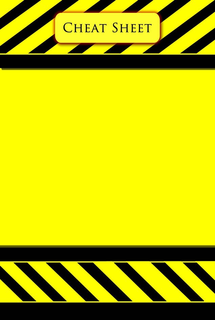 CHEAT SHEET trademark