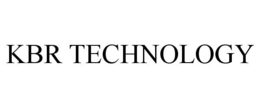 KBR TECHNOLOGY trademark