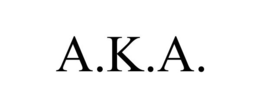 A.K.A. trademark