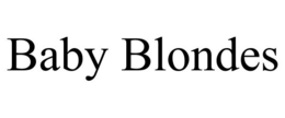 BABY BLONDES trademark