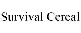SURVIVAL CEREAL trademark