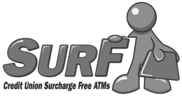 SURF CREDIT UNION SURCHARGE FREE ATMS trademark