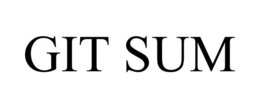 GIT SUM trademark
