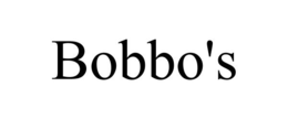 BOBBO'S trademark
