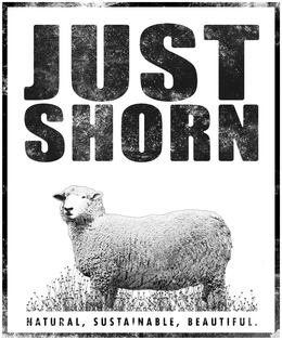 JUST SHORN NATURAL, SUSTAINABLE, BEAUTIFUL. trademark