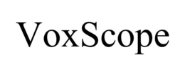 VOXSCOPE trademark