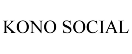 KONO SOCIAL trademark